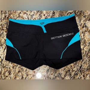 Better bodies spandex shorts xs